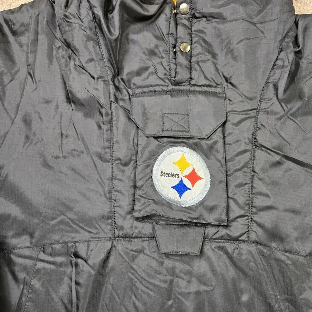Pittsburgh Steelers‎ Jacket Pullover Retro Vintage By Game Day Phenom XL??